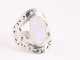 23134 Opengewerkte zilveren ring met regenboog maansteen