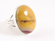 22934 Grote ovale zilveren ring met mookaiet